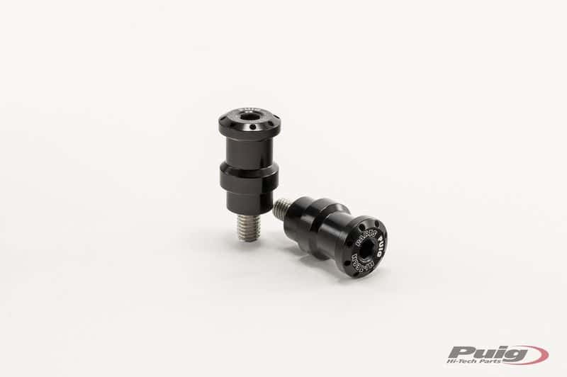 Swingarm Spools Hi-Tech 8mm Black 2/Pk - 561-4001BK - PUIG