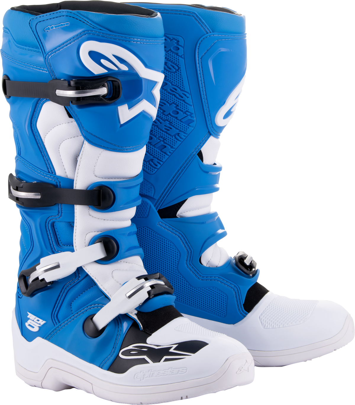 Tech 5 Boots Blue/White Sz 5 - 482-32305 - alpine star