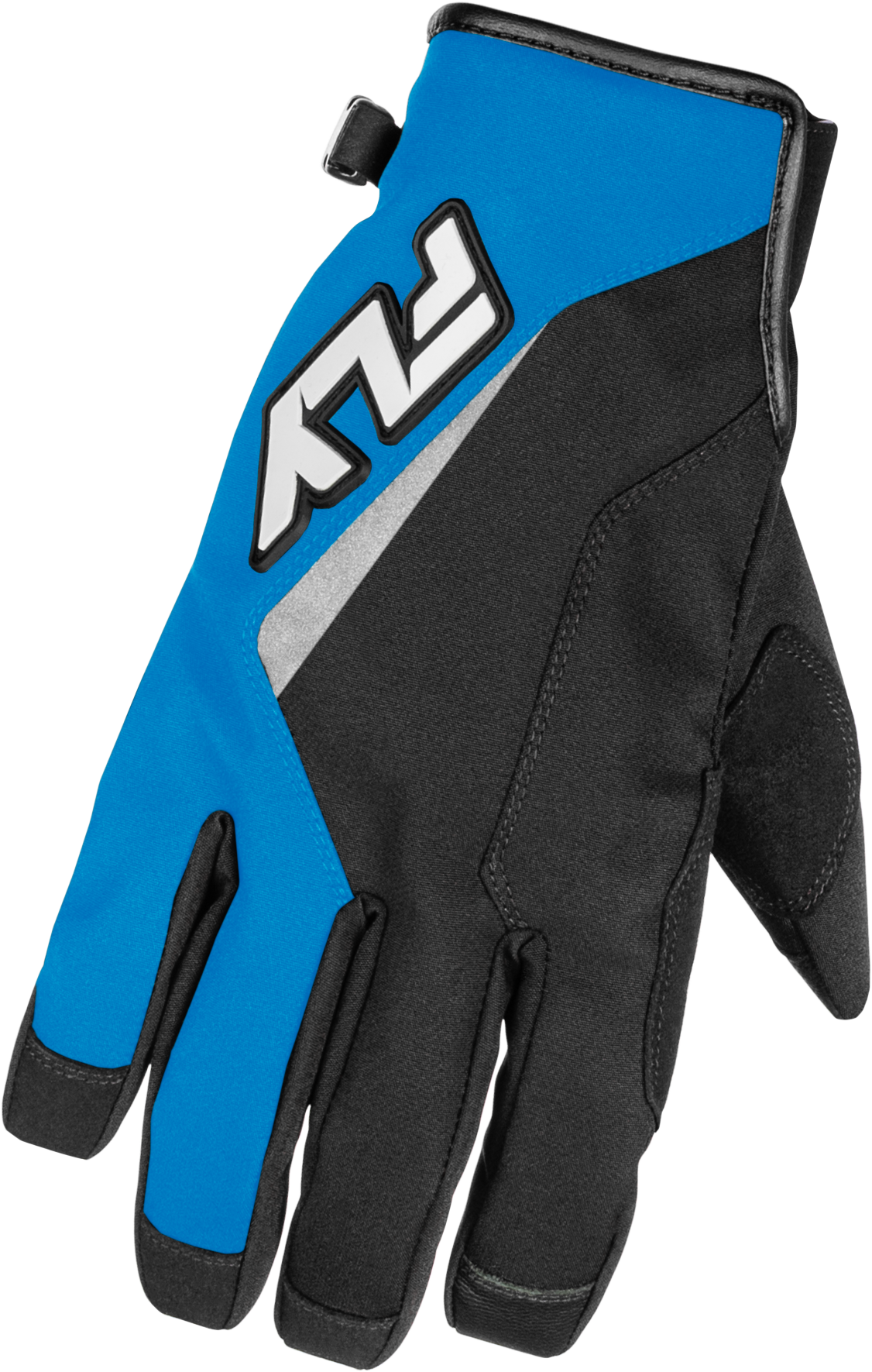 Title Gloves Blue/White Xs - 371-056XS - Fly Racing