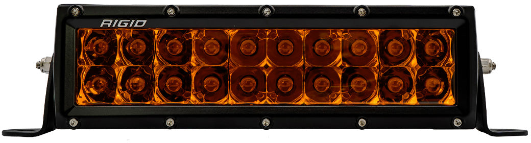 E-Series 10" Spot Amber Pro  Lightbar - 652-110223 - RIGID Industries