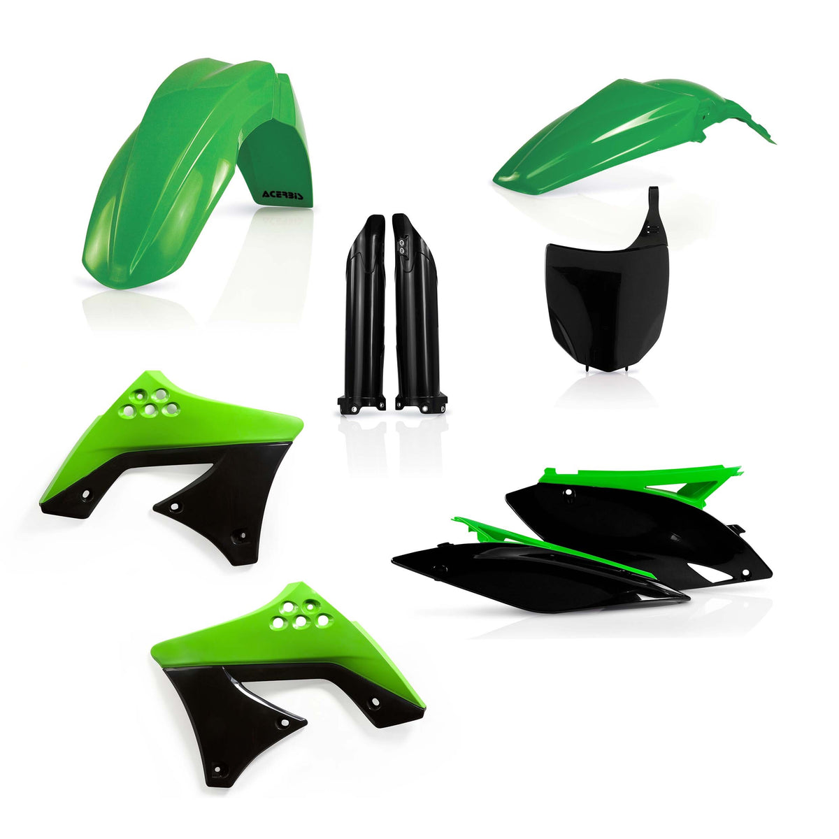 Plastic Kit Green - 21980-50438 - Acerbis