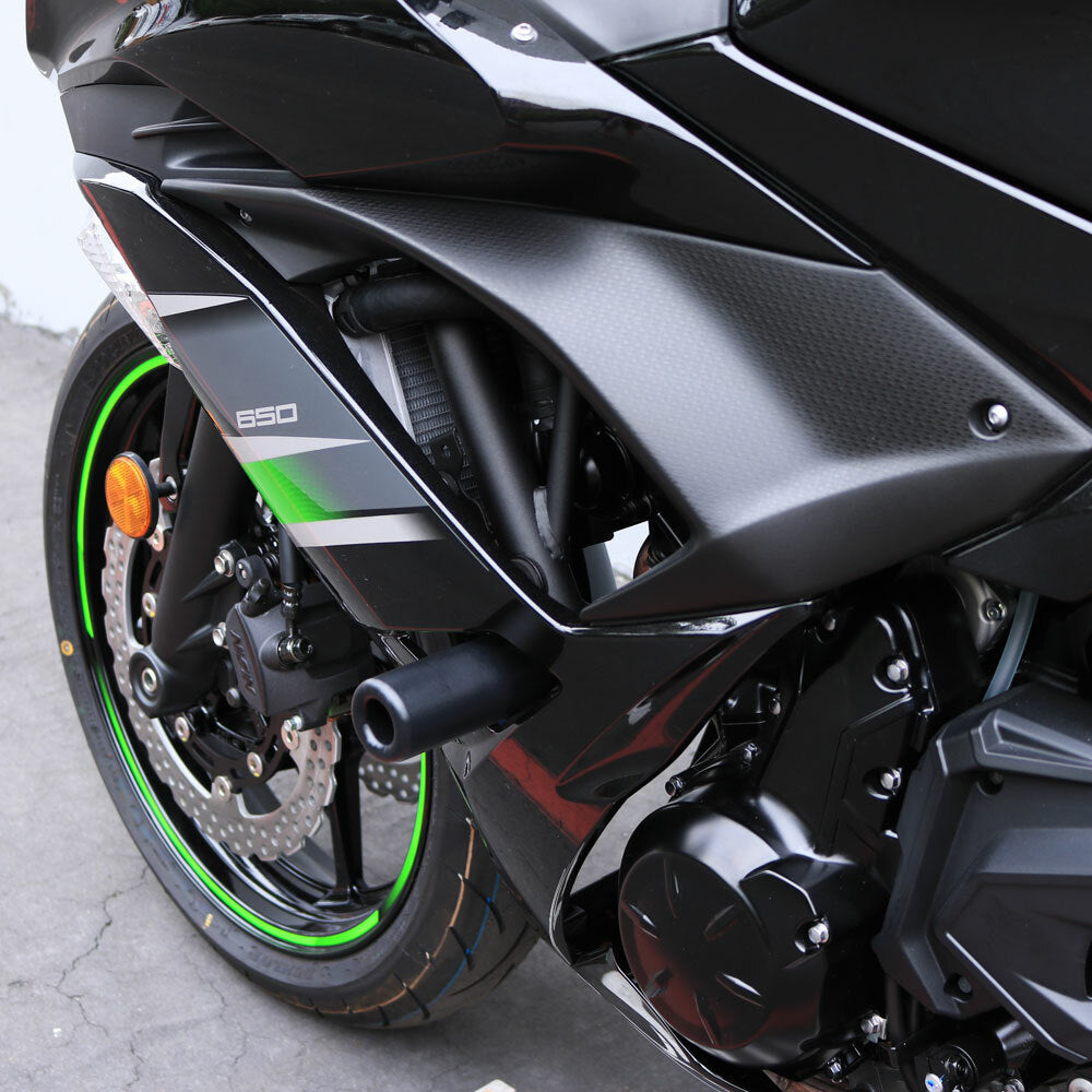 Frame Sliders Black Kaw - 71-13020 - Shogun Industries