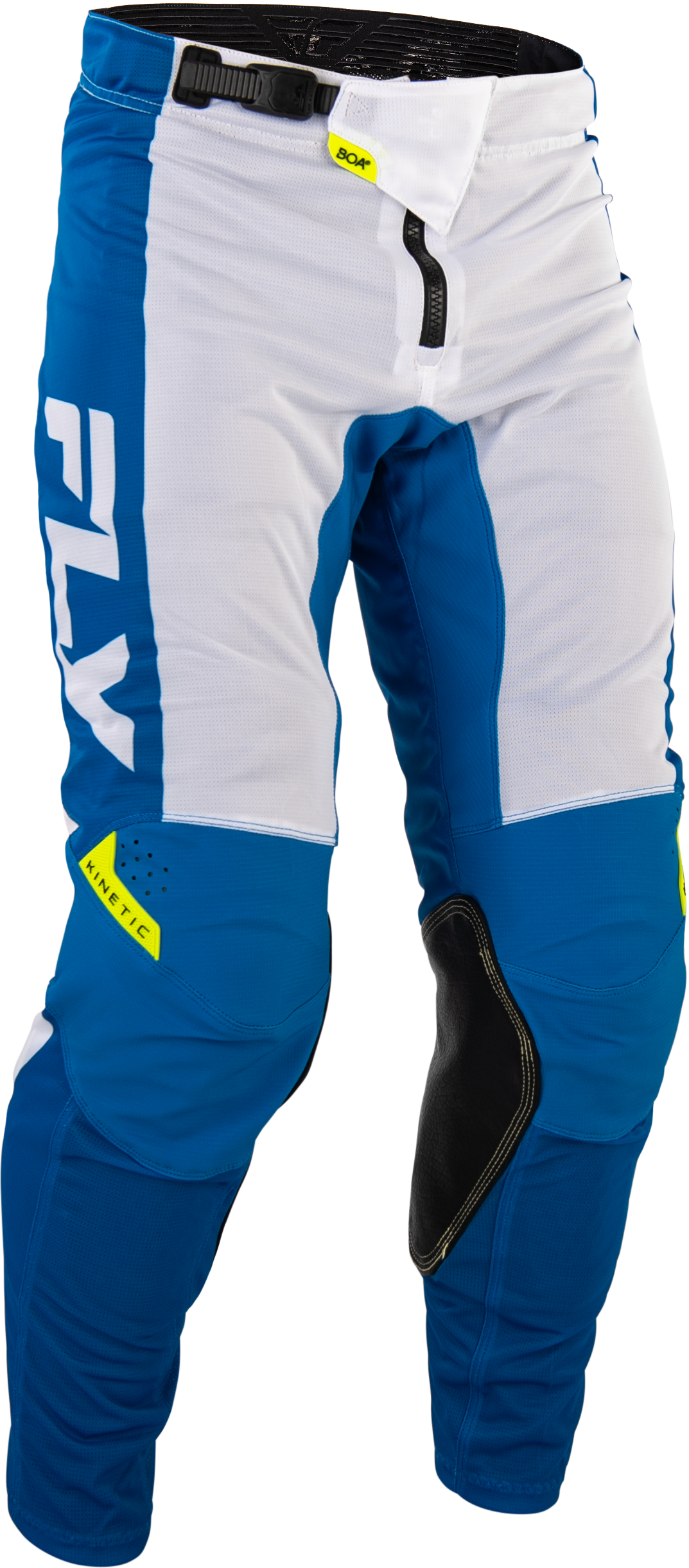 Kinetic Mesh Pants Blue/White/Hi-Vis Sz 38 - 380-32438 - Fly Racing