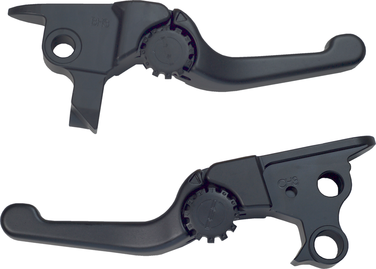 Anthem Shorty Lever Set Black Flt 08-13 - 581-8932 - PSR