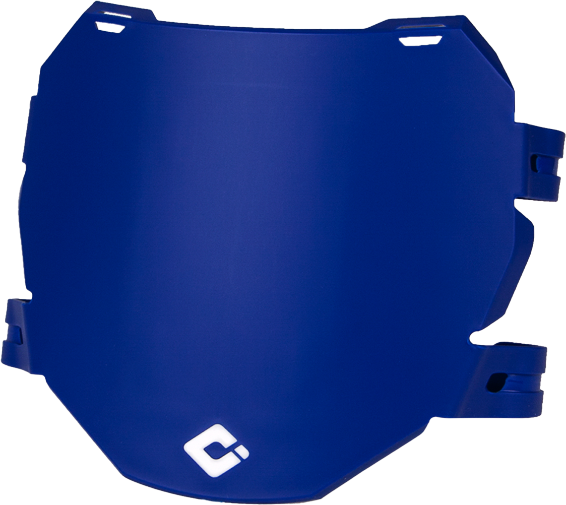 Downhill/E Bike Number Plate Blue - 206-1182 - ODI Grips