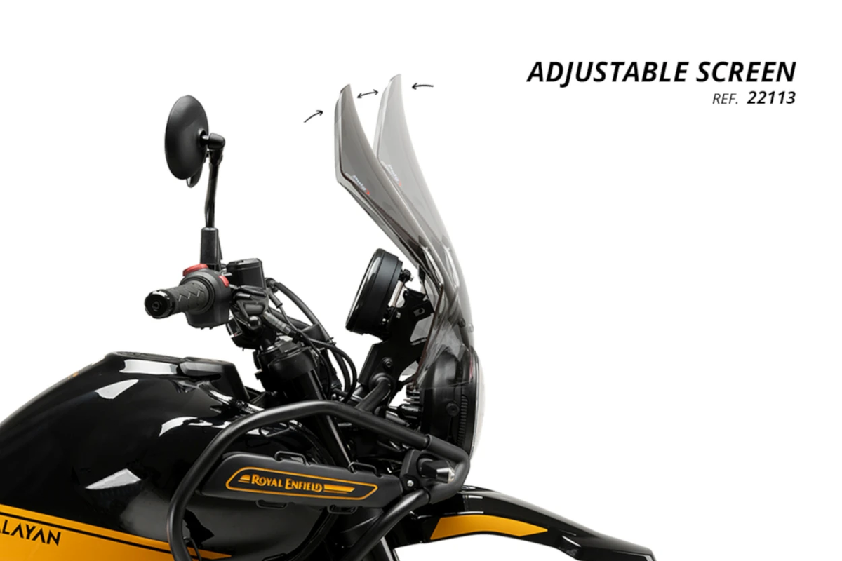 Windscreen Tour Adjustable Clear Roy - 561-22113 - PUIG