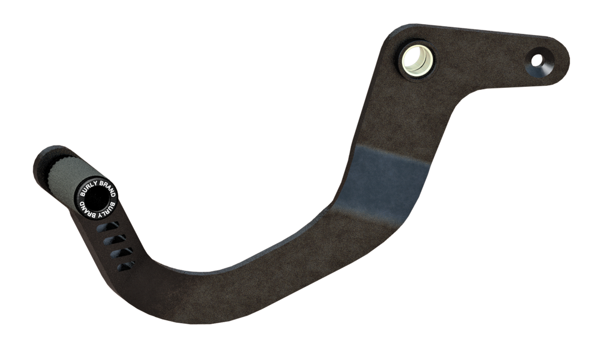Slash Cut Shift Lever Black - 750-05865 - Burly Brand