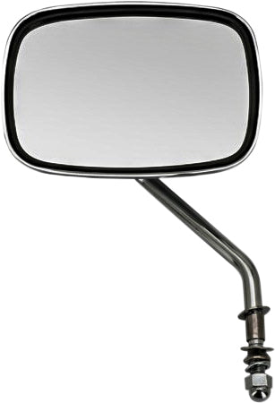 Mirror Oem Style Short Stem Chrome Left - 820-52797 - HardDrive
