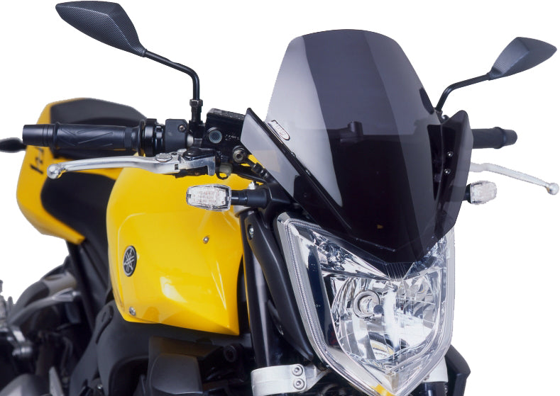Windscreen Naked New Gen Sport Dark Smoke - 561-1416D - PUIG