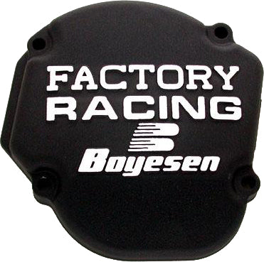 Factory Racing Ignition Cover Black - 59-7402AB - Boyesen