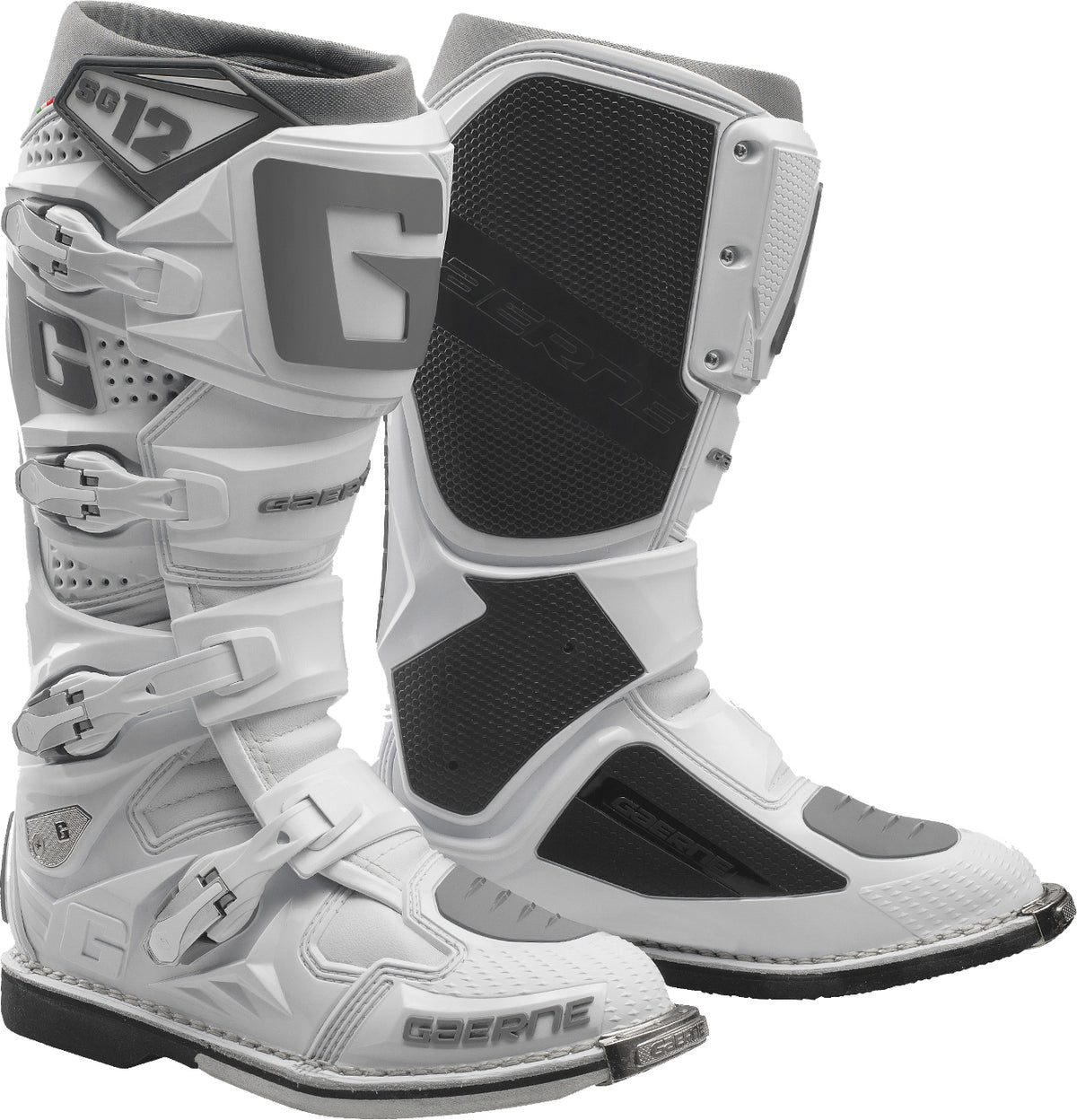 Sg12 Boots White Sz 10 - 480-07010 - Gaerne