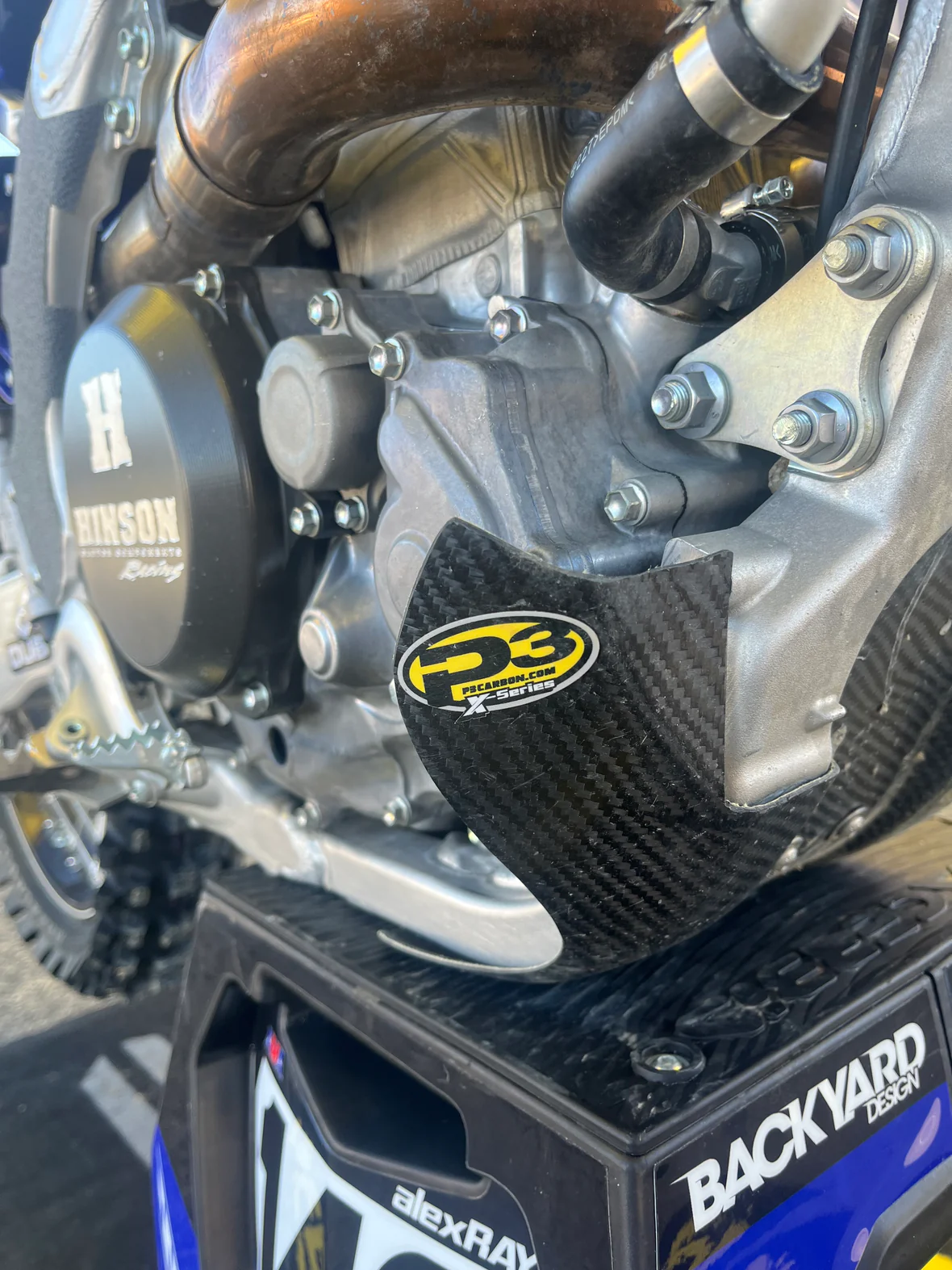 Skid Plate Carbon Fiber Yamaha - 670-307054 - P3