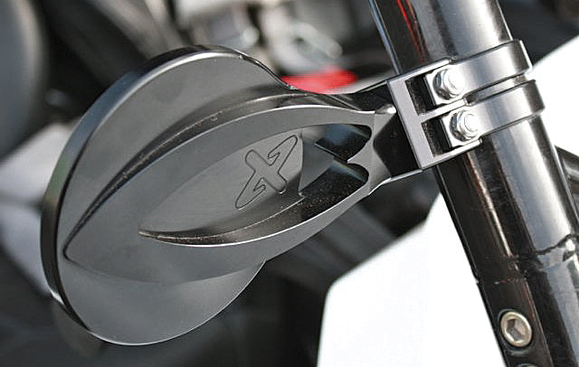 4.0" Panoramic Side Mirror 1 Clamp Mount Needed - 12-9168 - AXIA ALLOY