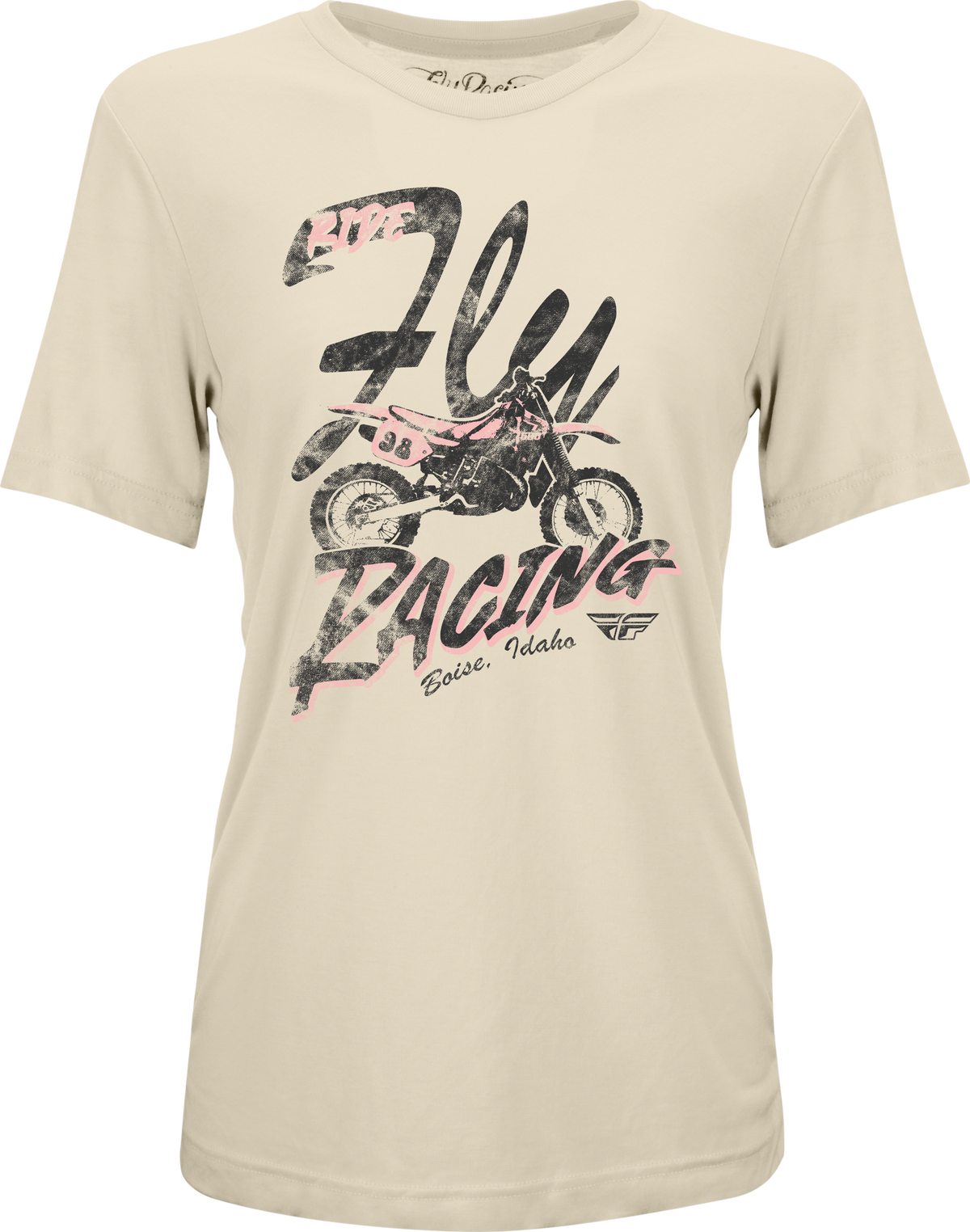 Fly Women'S Vintage Tee Bone Xl - 356-4031X - Fly Racing