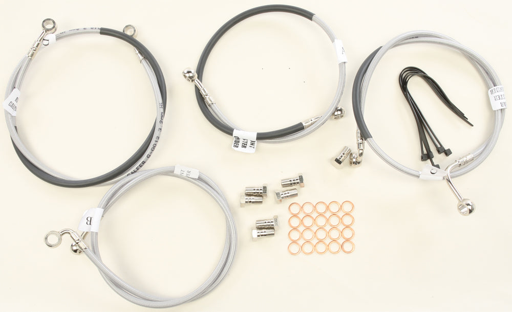 2 Line Front Brakeline Kit - 17-8220 - GALFER
