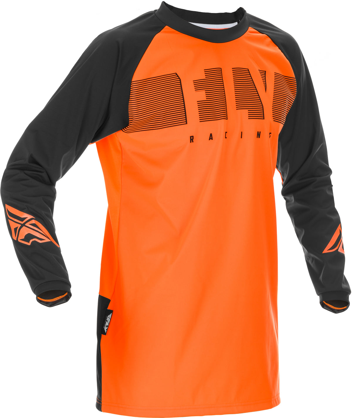 Windproof Jersey Orange/Black Sm - 370-8017S - Fly Racing