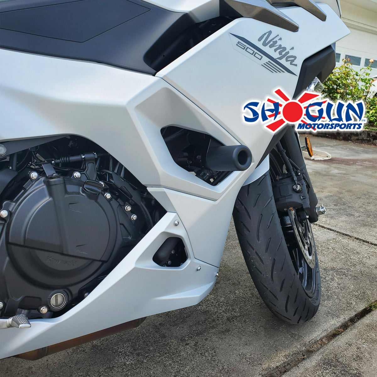 Frame Sliders No Cut Black Kaw - 71-1772 - Shogun Industries