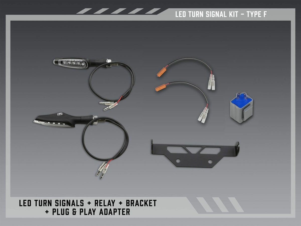 Fe V2 Stnd Led Turn Sig Kit F - 961-9227 - Yoshimura