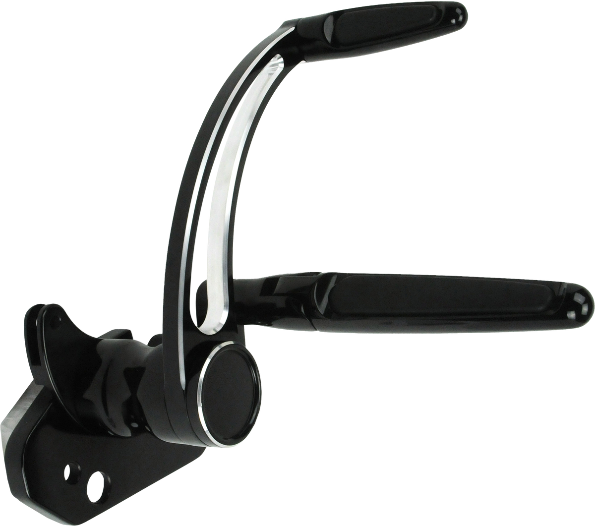 Forward Cntrls Black Slotted Flh 14-25 - 750-04103 - Hawg Halters Inc