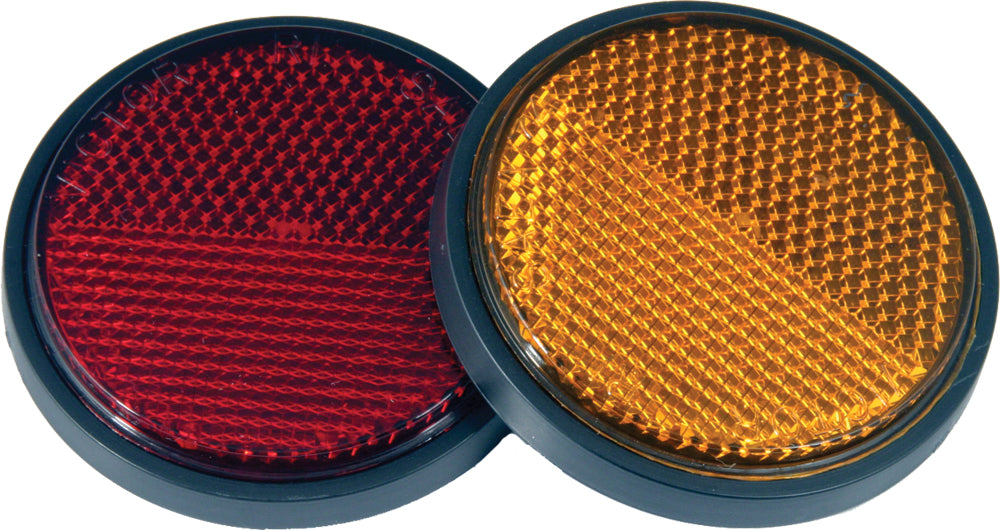 Reflector Stud Mount Amber - 60-1333A - Chris Products