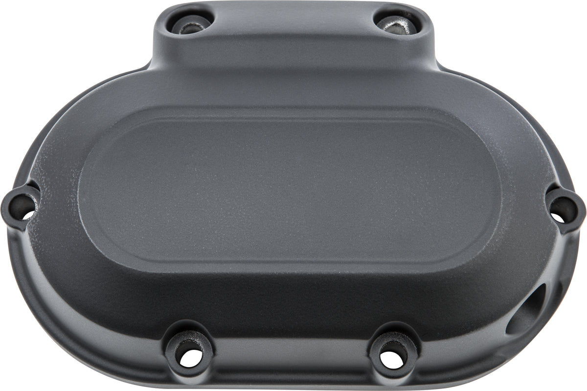 Trans Side Cover Flat Black 6 Twin Cam 07-17 & Dyna 06 - 820-50801 - HardDrive