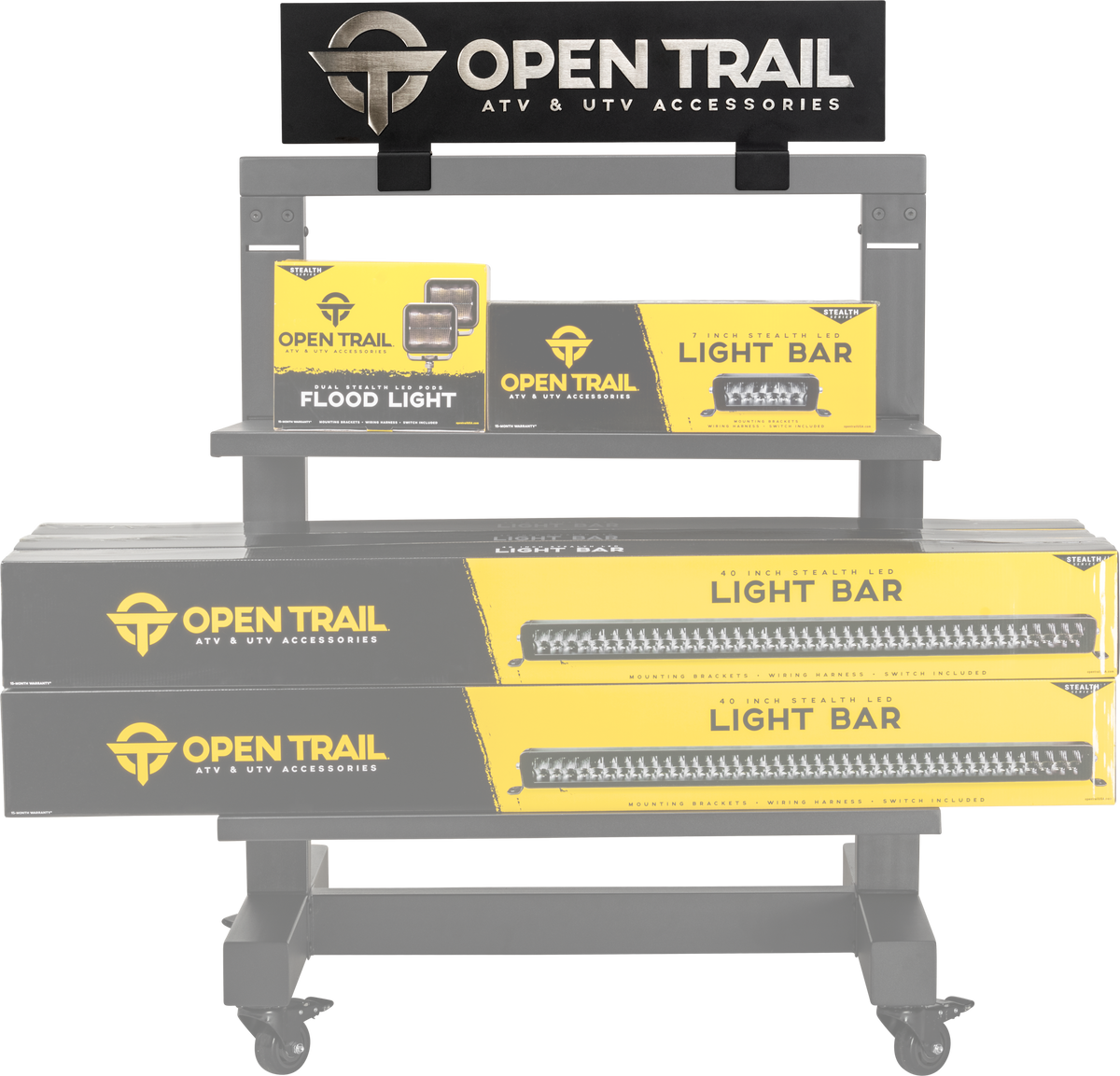 Battery Display Open Trail Header - 99-0148 - Open Trail