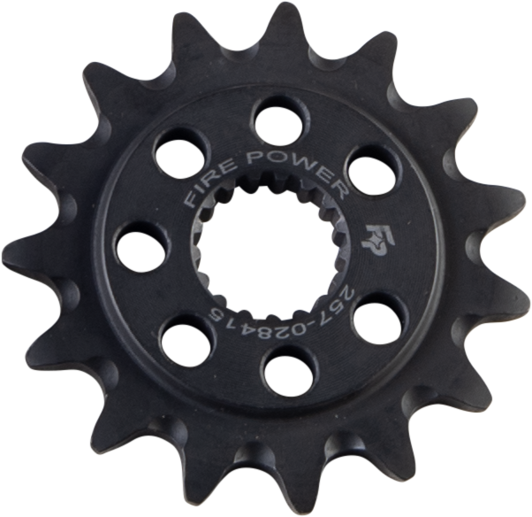 Front Cs Sprocket Steel 15t - 257-028415 - Fire Power