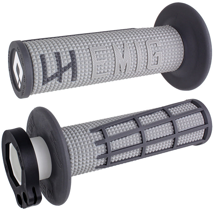 Emig 2.0 - V2 Lock-On Grip Grey/Graphite - 206-1122 - ODI Grips