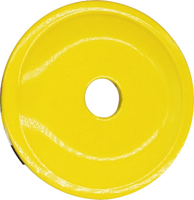 Round Grand Digger Support Plates 48/Pk Yellow - 18-3290Y-48 - Woodys