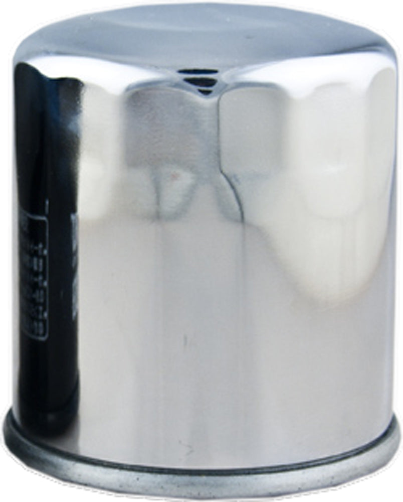Oil Filter Chrome - 550-0303C - Hiflofiltro