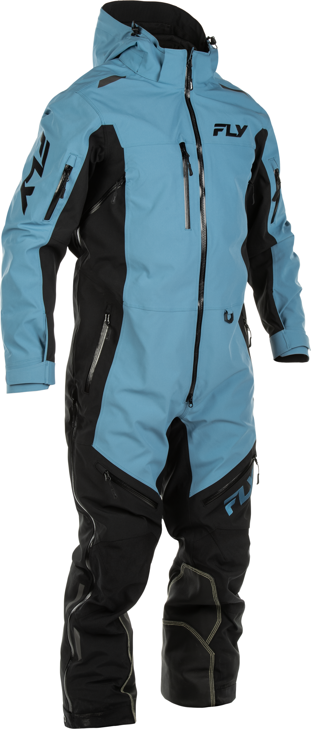 Cobalt Shell Snowbike Monosuit Blue/Black Xl - 470-4395X - Fly Racing