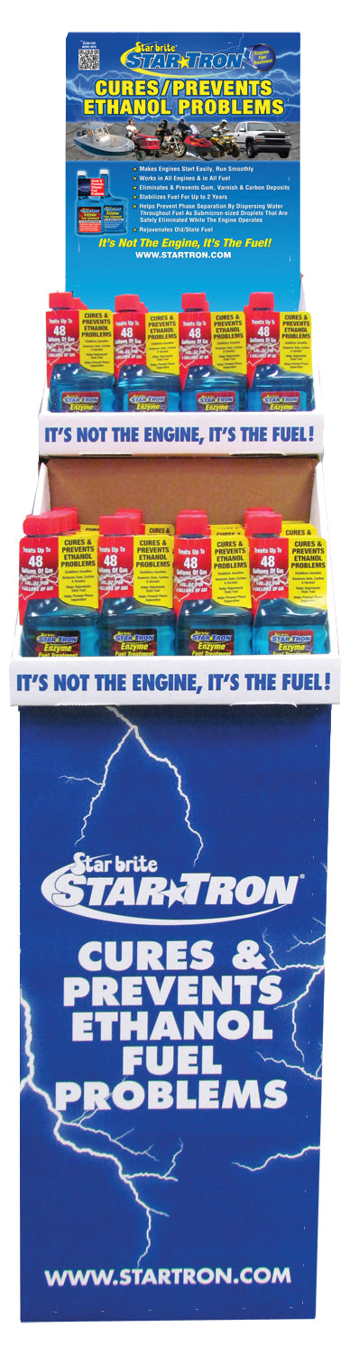 Enzyme Fuel Treatment 8oz 48/Pk W/Floor Display - 57-1143 - Star brite