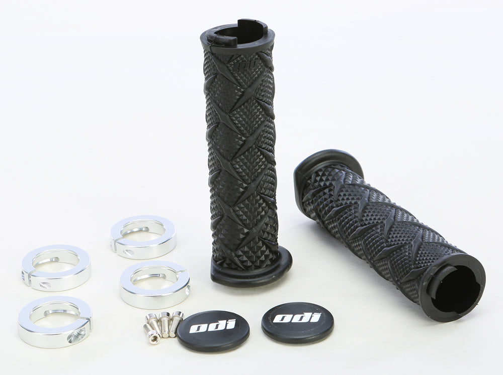 Atv X-Treme Lockon Grip Black/Silver - 206-1248 - ODI Grips