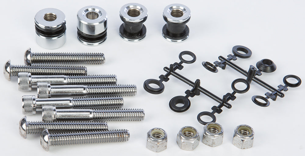 Docking Hardware Kit Chrome Softail 84-99 Exc Flsts - 820-2232 - HardDrive