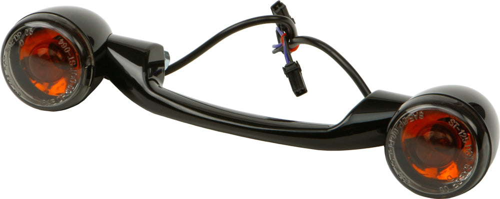 Turnsignal Light Bar Black W/Smoke Lenses - 820-52364 - HardDrive