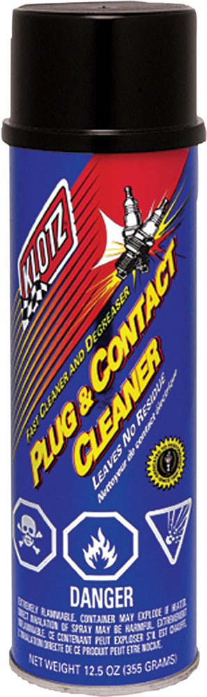 Plug & Contact Cleaner Aerosol 12.5oz - 842-0146 - Klotz Oil