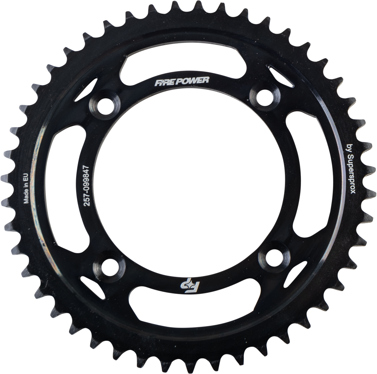 Rear Sprocket Steel 47t Blk - 257-099847 - Fire Power