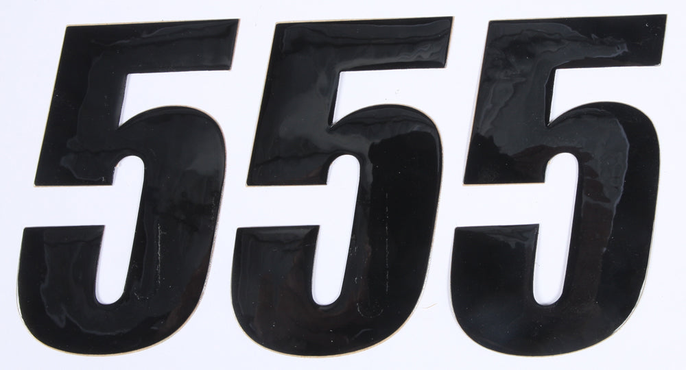 Number 5 Black 4" 3/Pk - 862-245 - DCOR