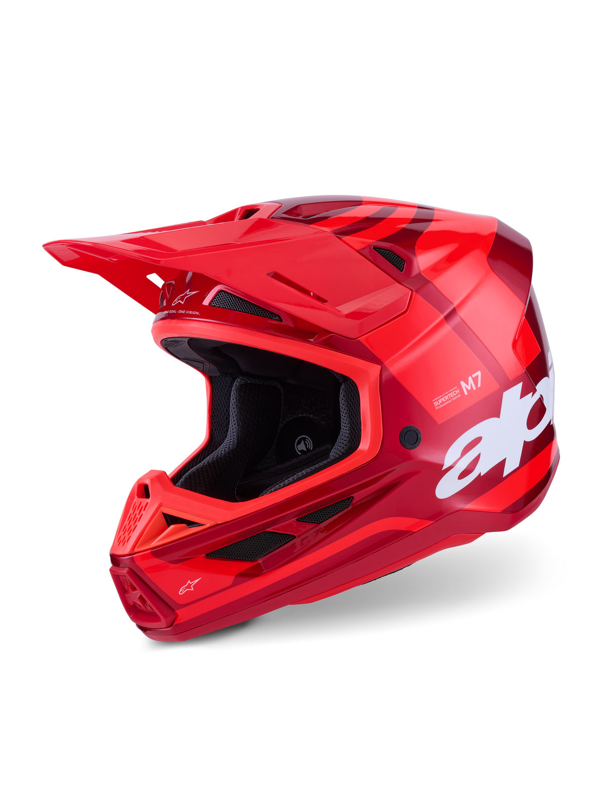 Sm7 Core Helmet Red Glossy 2x - 482-001872X - alpine star