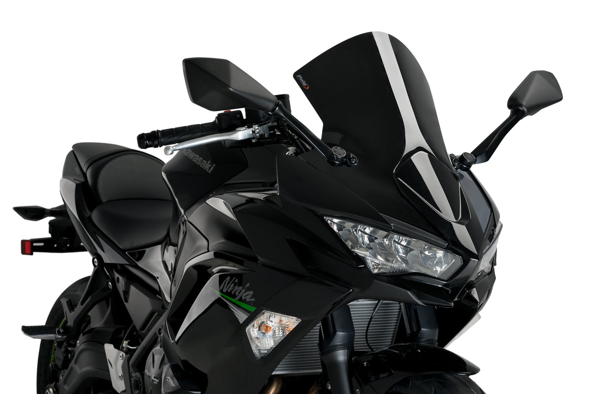 Windscreen R-Racer Black Kaw - 561-3880BK - PUIG