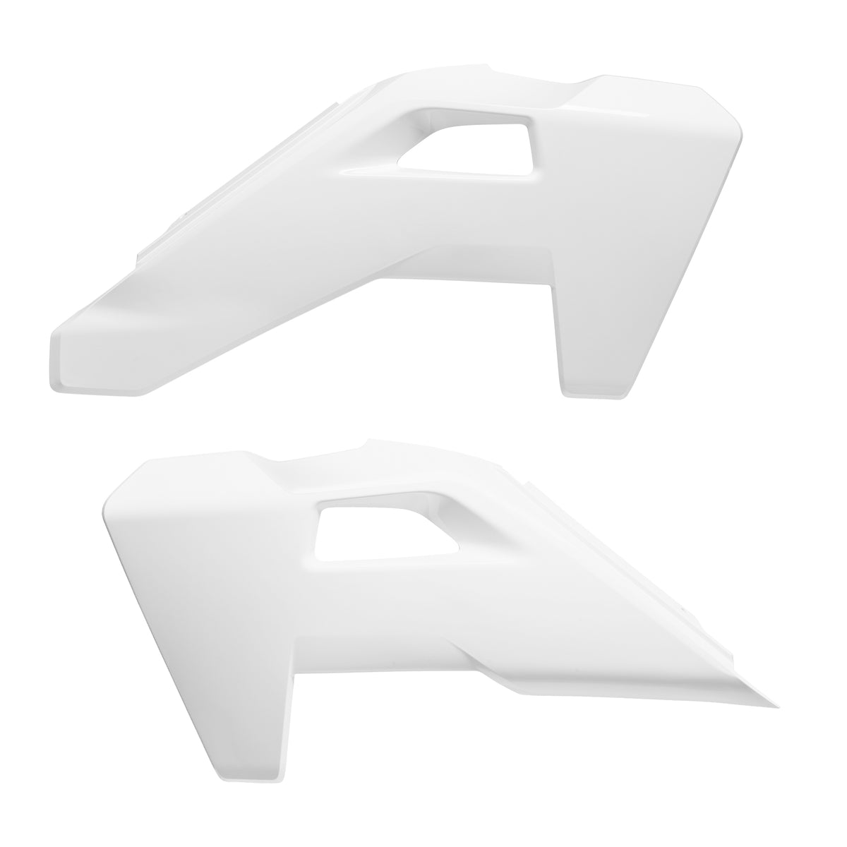 Radiator Scoops White - 64-85071 - Polisport Plastics