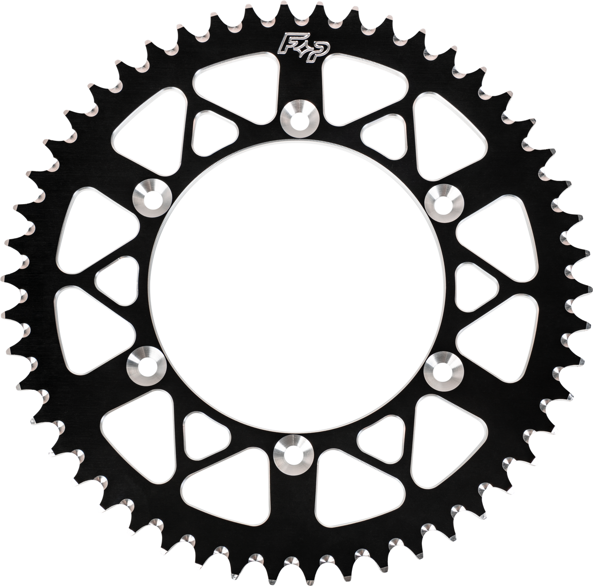 Rear Sprocket Aluminum 47t-428 Blk Suz/Yam - 257-550547BK - Fire Power