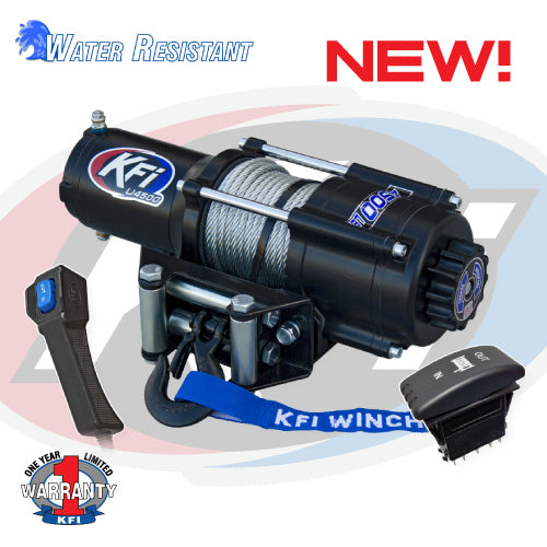 U4500/U4500w Winch 4500lb - 10-0122 - KFI Products