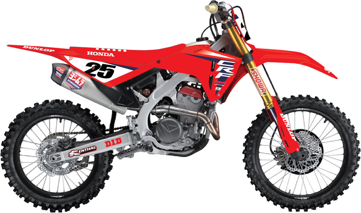 Complete Kit 25 Hrc Crf 250r (22-24) Blk Bg - 862-2010635 - DCOR