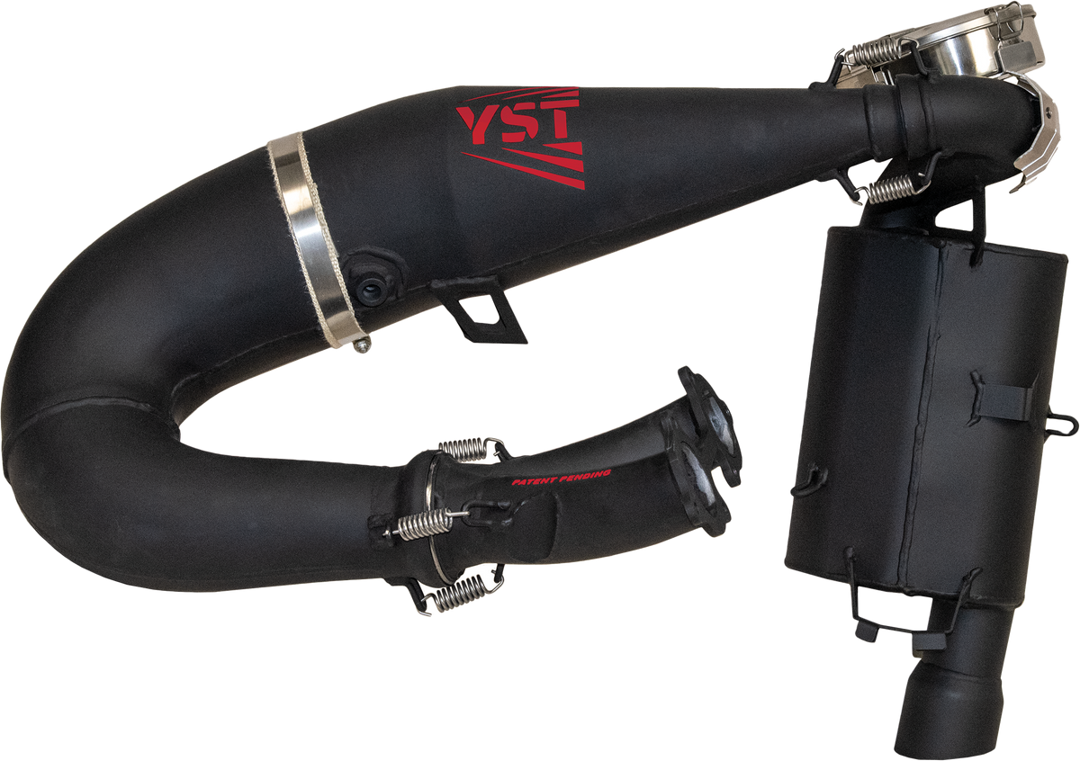 Single Pipe System W/Trail Chef Mount Pol - 27-06604TCM - SLP Performance
