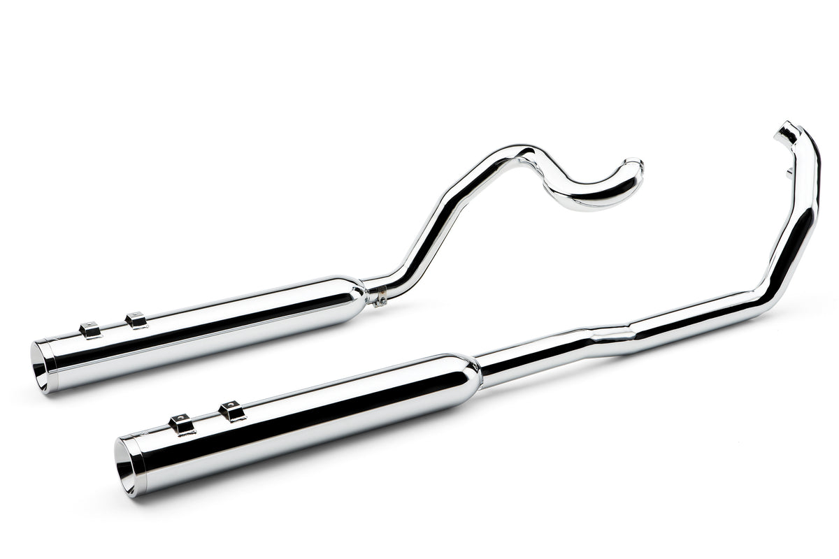True Dual Headpipes Chrome Flh/Flt 07-08 - 82-96382 - Cobra