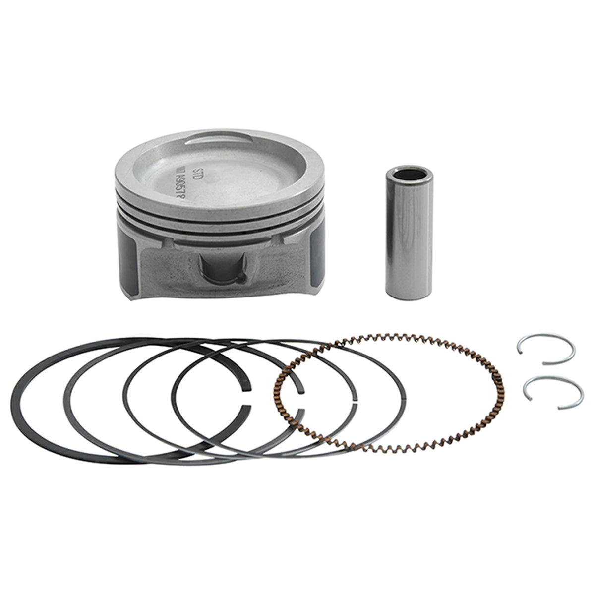 Piston Kit Cast 79.95/Std 10.2:1 Pol - 175-24397B - Vertex