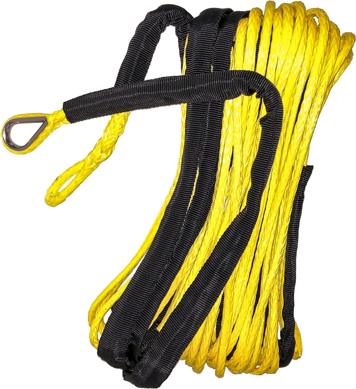 Synthetic Winch Rope 3/16" Diameter X 50 Ft. Yellow - 57-0673 - Open Trail