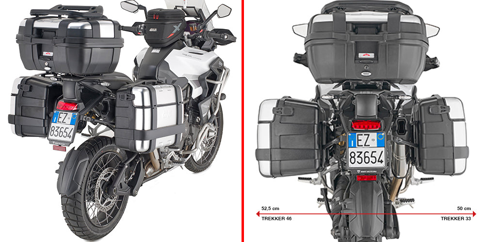 Side Case Hardware Pl One-Fit Monokey Tri - 270-6633 - GIVI