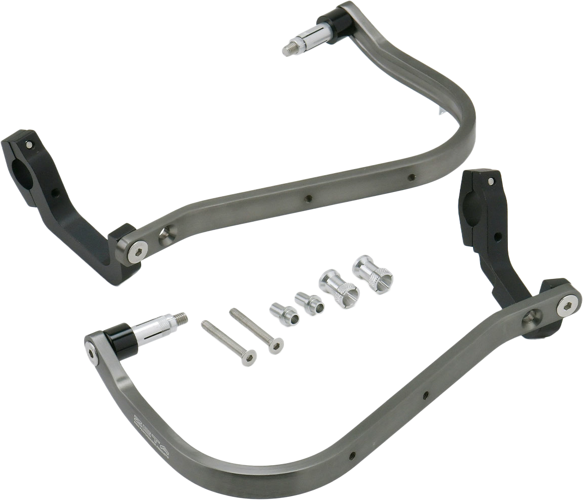 Adventure Armor Handguards Pr Titanium Hon - 634-6052 - ZETA